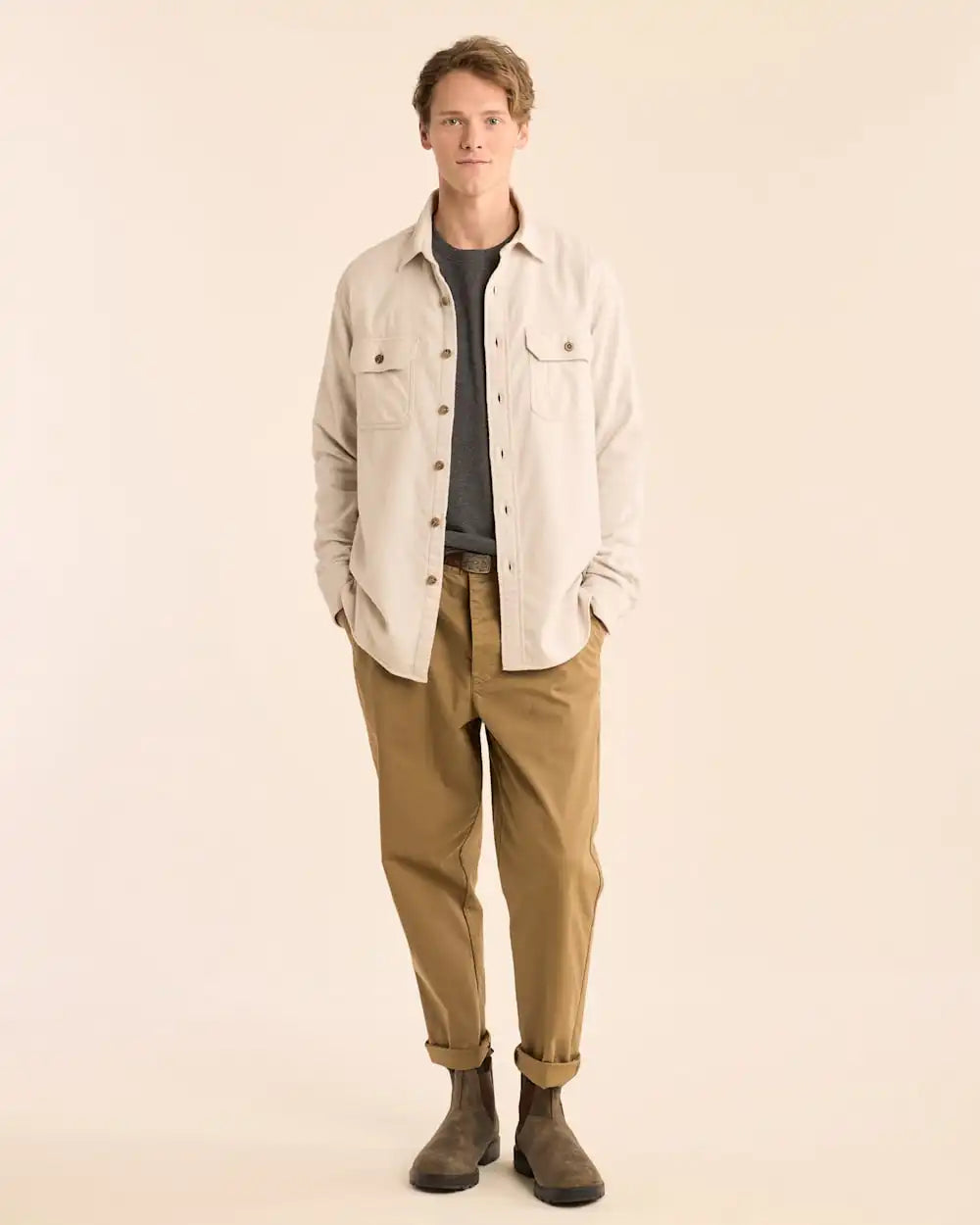 MEN'S BURNSIDE DOUBLEBRUSHED FLANNEL SHIRT