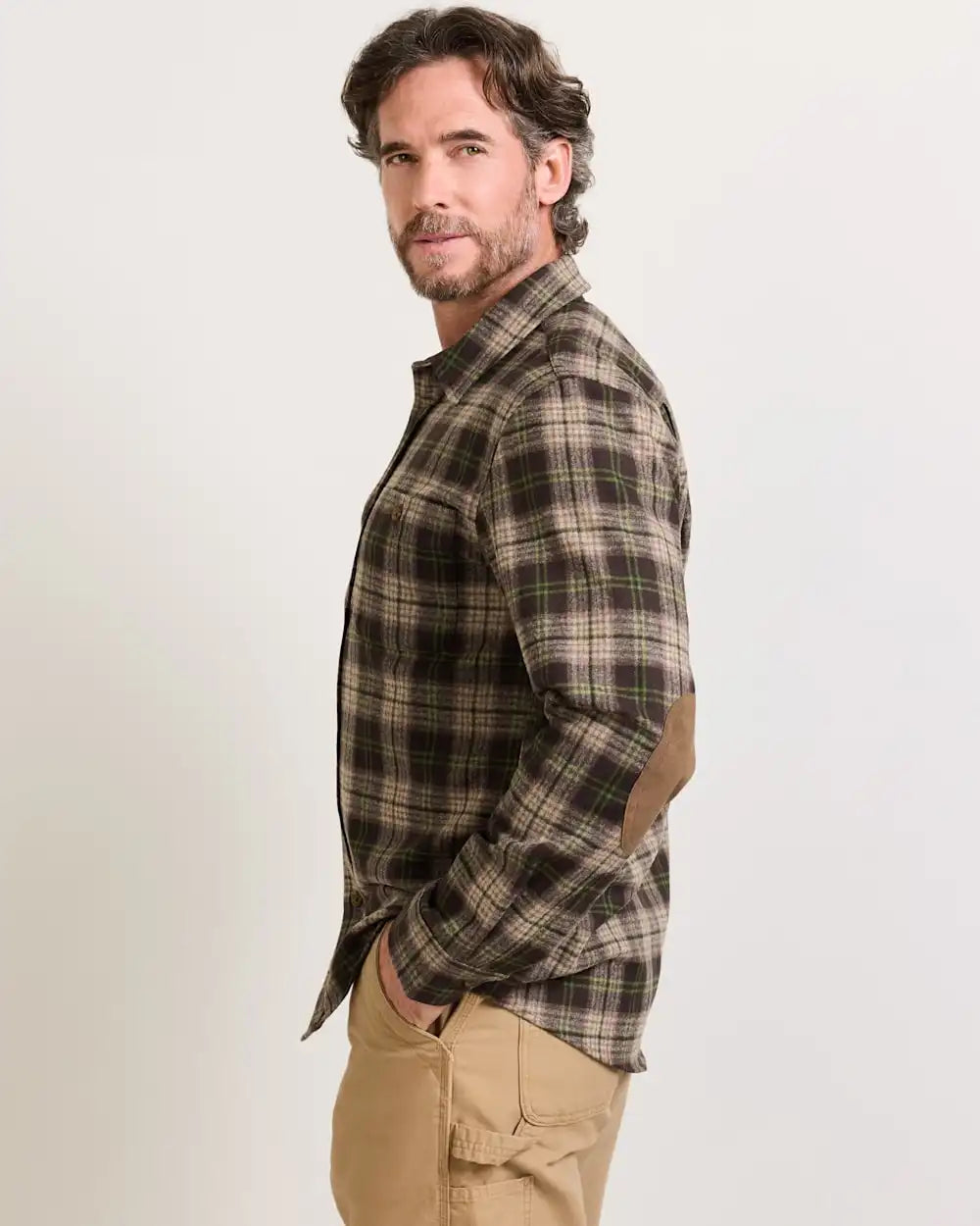 MEN'S PLAID TRAIL SHIRT