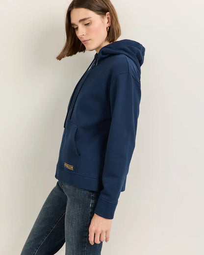 WOMEN'S LOGO GRAPHIC ZIP HOODIE