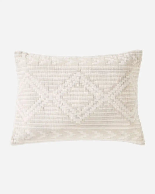 GANADO COTTON MATELASSE SHAM