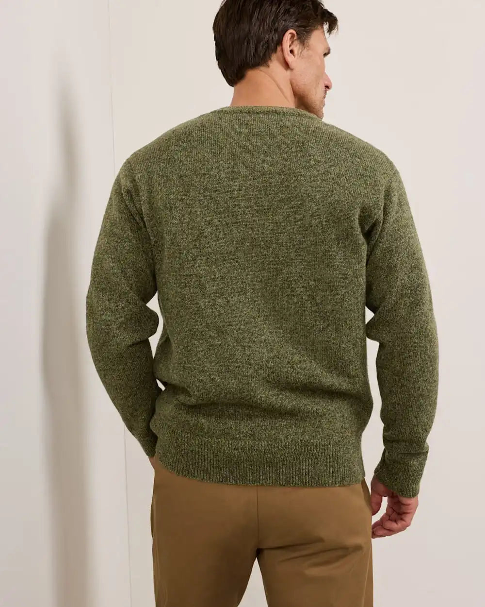MEN'S SHETLAND COLLECTION SWEATER