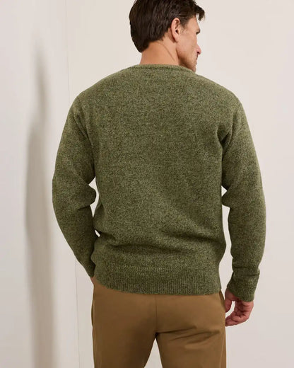 MEN'S SHETLAND COLLECTION SWEATER