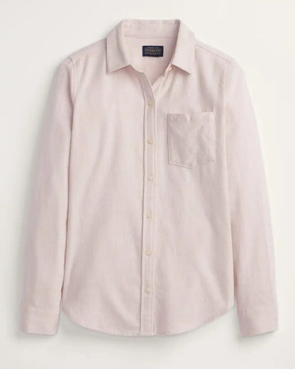 WOMEN'S COTTON FLANNEL RELAXED SHIRT