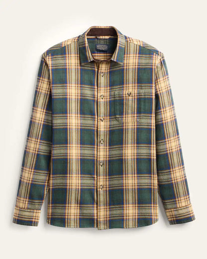 MEN'S PLAID COTTON FREMONT FLANNEL SHIRT