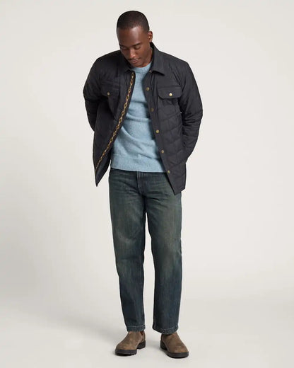 MEN'S ARROYO CRINKLE QUILTED SHIRT JACKET