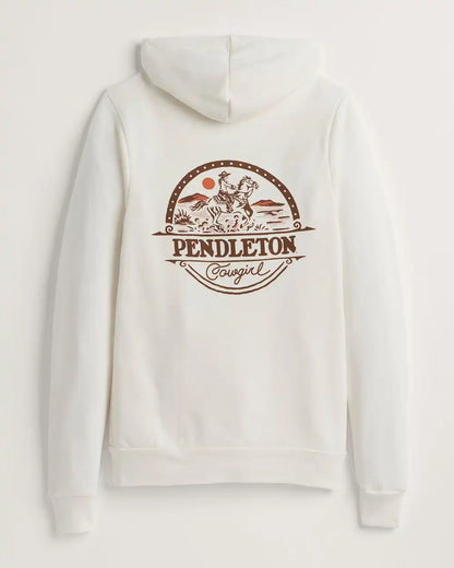 WOMEN'S COWGIRL GRAPHIC ZIP HOODIE