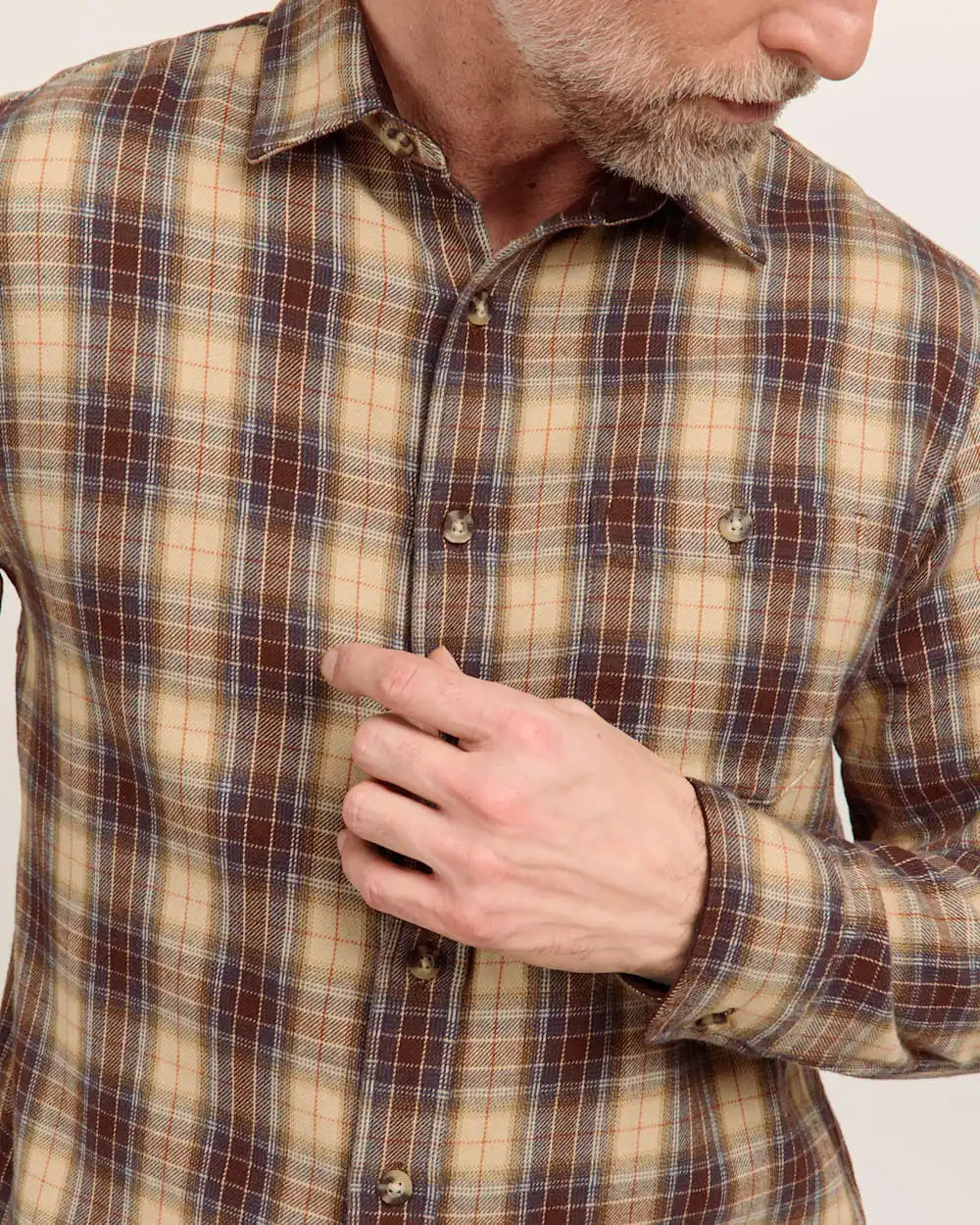 MEN'S PLAID COTTON FREMONT FLANNEL SHIRT