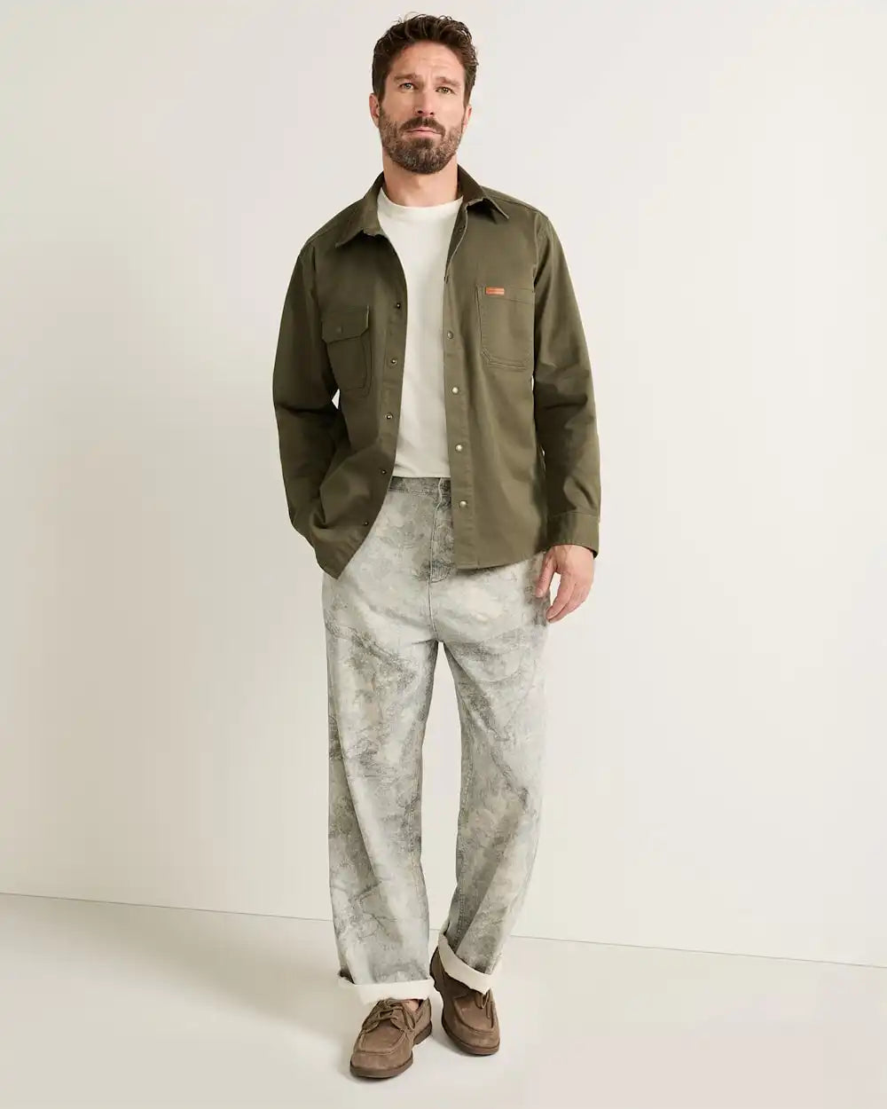MEN'S TWILL WORK SHIRT