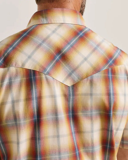 MEN'S SHORT-SLEEVE PLAID FRONTIER SHIRT