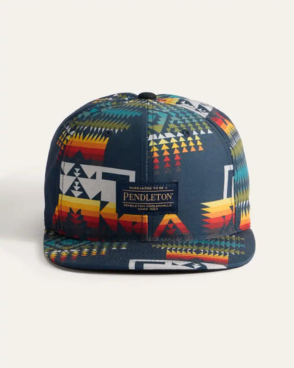 PRINTED SIX PANEL SNAPBACK HAT