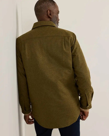 MEN'S QUILTED WOOL CPO JACKET