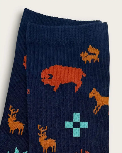 KIDS 2-PACK CRITTER CREW SOCKS