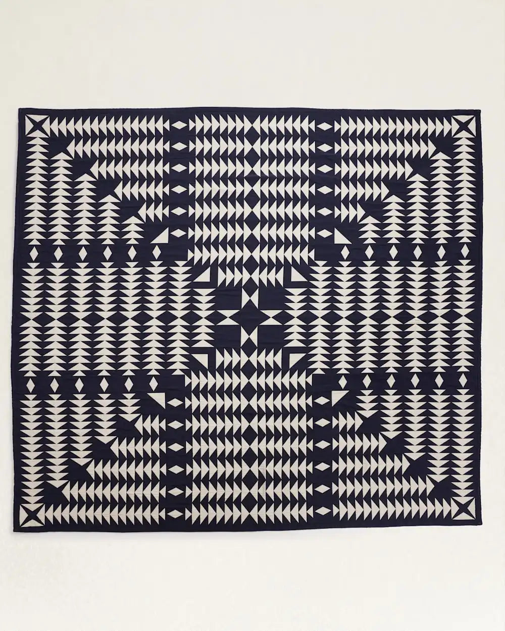 MIDNIGHT NOVA COTTON MATELASSE COVERLET