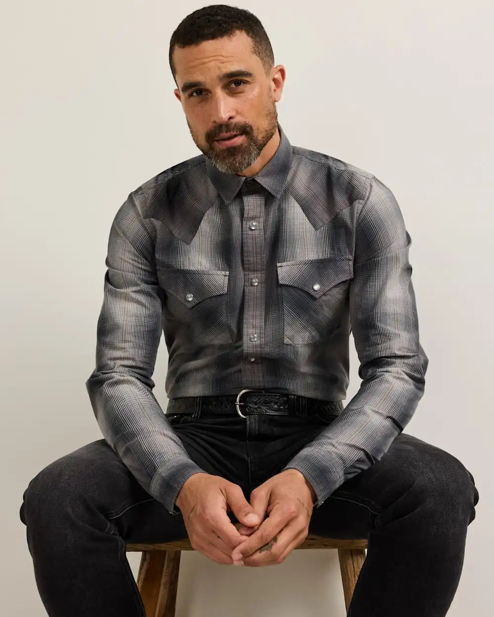 MEN'S PLAID CANYON COTTON SHIRT