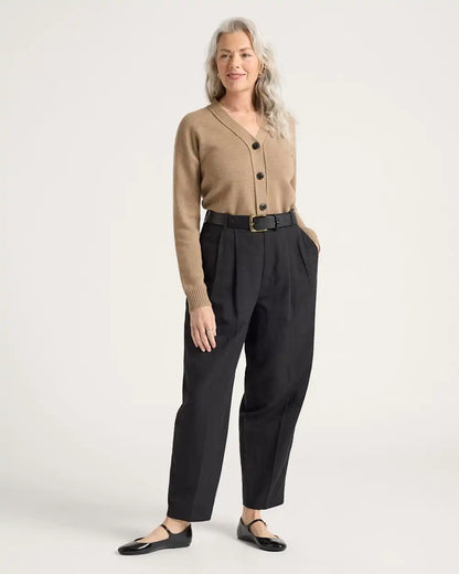 WOMEN'S RELAXED MERINO CARDIGAN