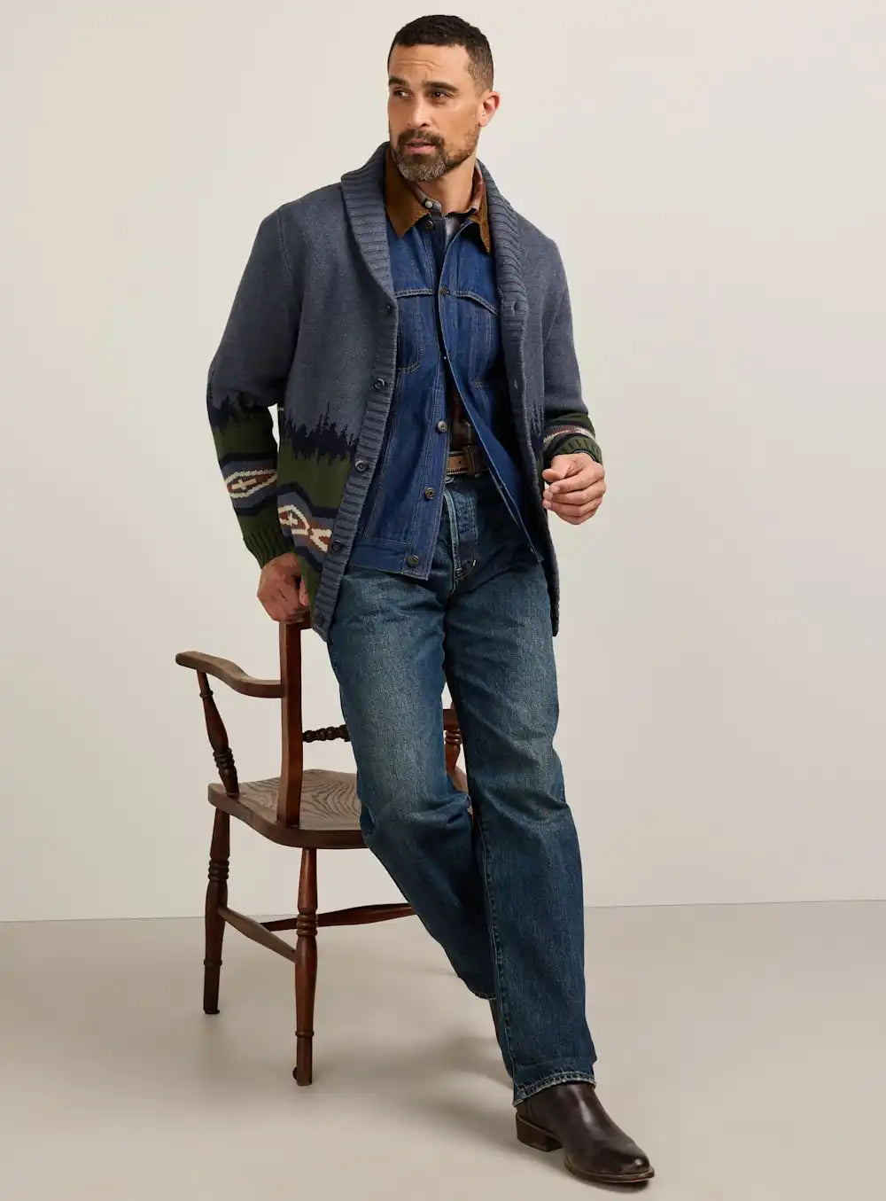MEN'S MOUNTAIN COTTON CARDIGAN