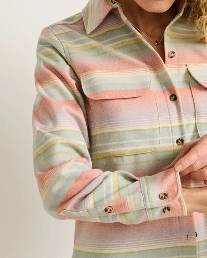WOMEN'S STRIPE BOARD SHIRT