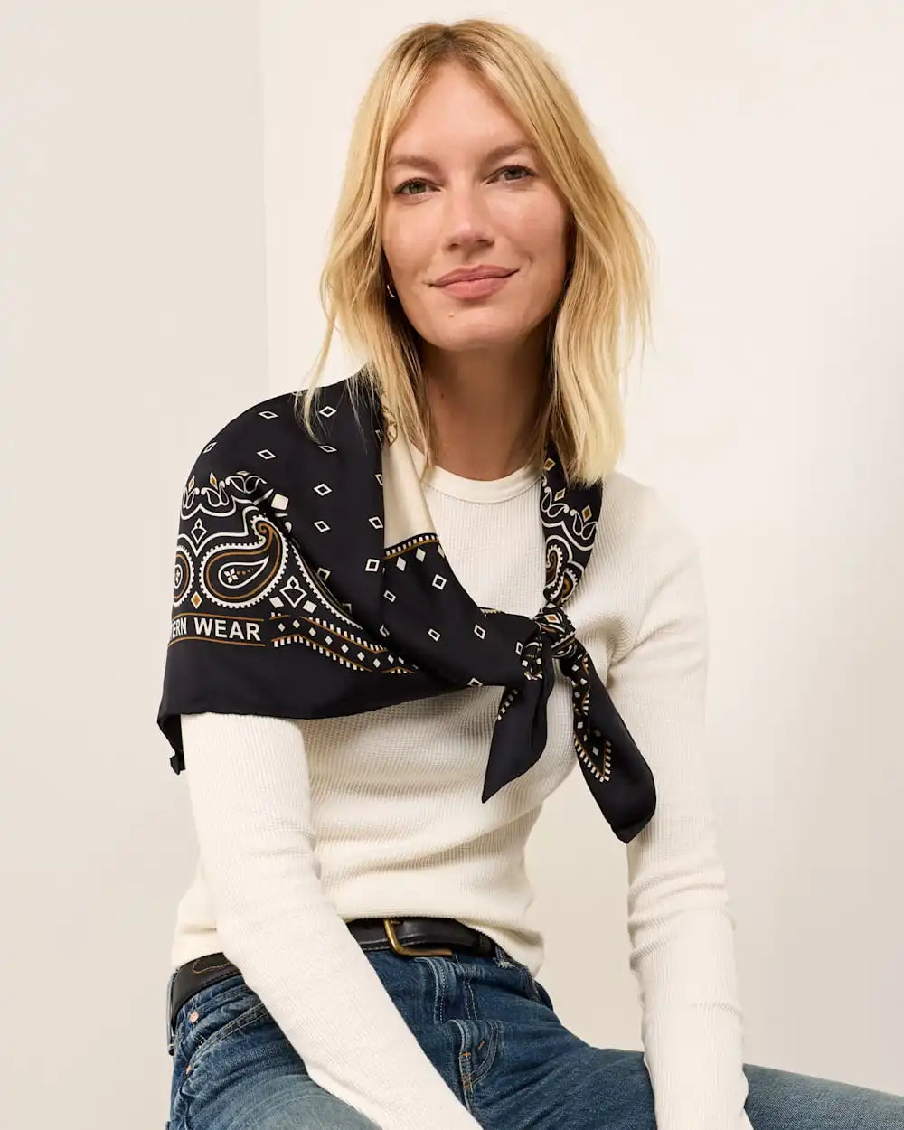 RODEO SPIRIT SILK SCARF
