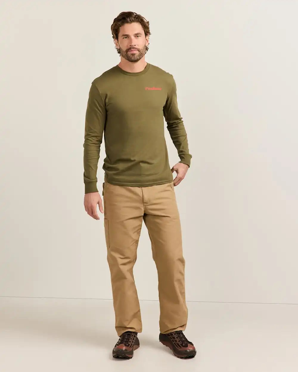 MEN'S LONG-SLEEVE FRESHWATER FISHING GRAPHIC TEE