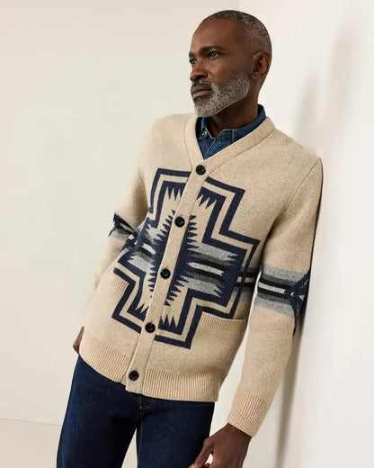 MEN'S HARDING LAMBSWOOL CARDIGAN