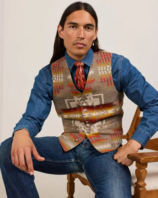 MEN'S WESTERN VEST