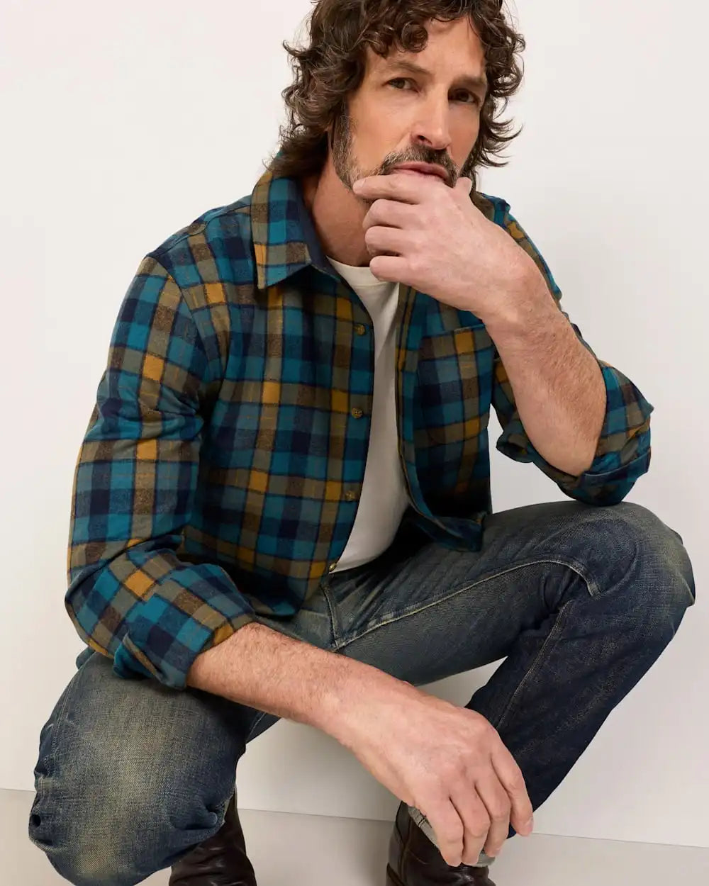 MEN'S PLAID LODGE SHIRT