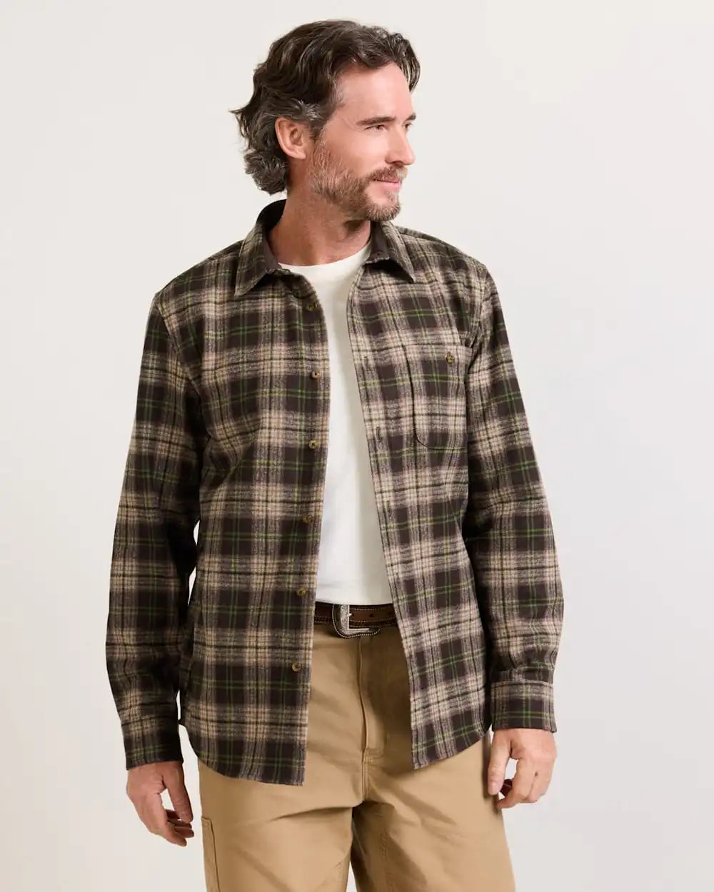 MEN'S PLAID TRAIL SHIRT