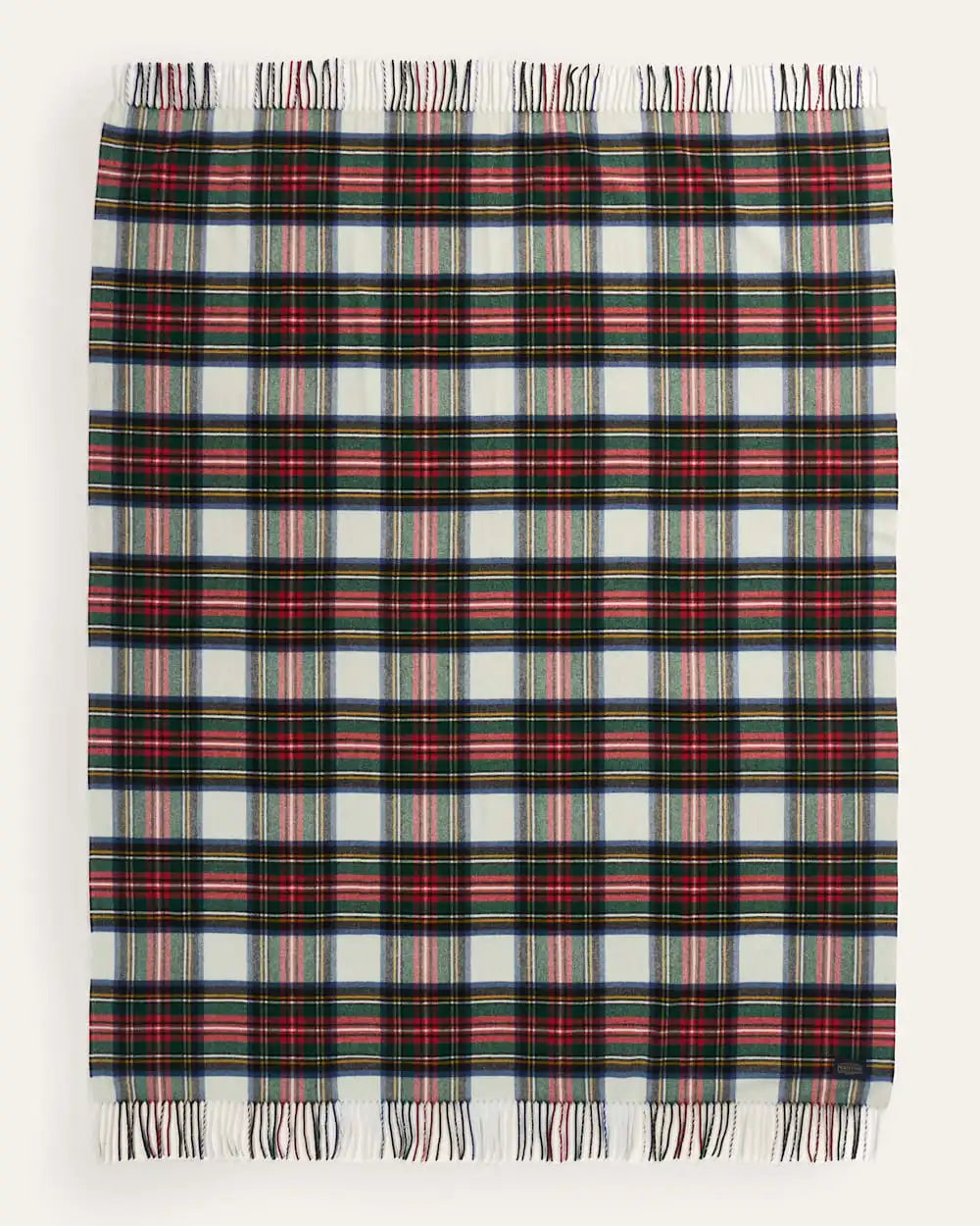 PLAID 5TH AVENUE MERINO THROW