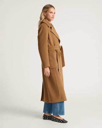 WOMEN'S NOB HILL WOOL WRAP COAT
