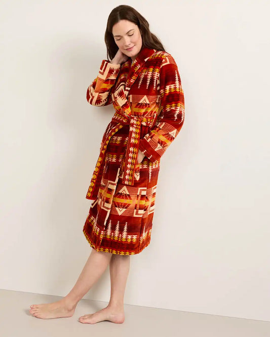 WOMEN'S HARDING COTTON TERRY VELOUR BATHROBE