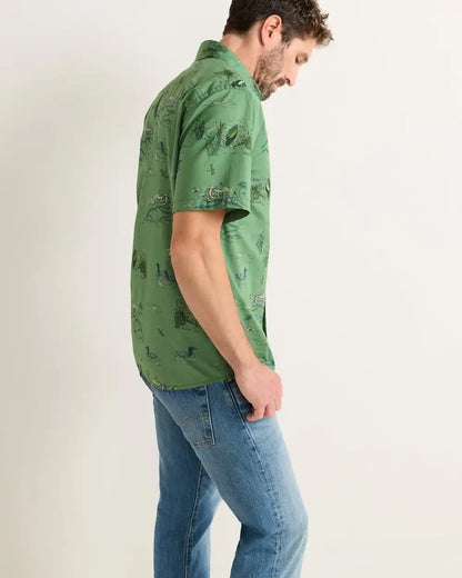 MEN'S SHORT-SLEEVE SHORELINE COTTON SHIRT