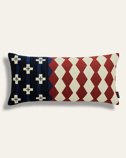 BRAVE STAR EMBROIDERED HUG PILLOW