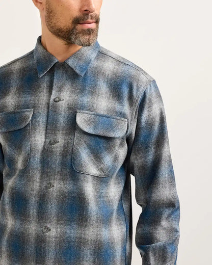 MEN'S PLAID BOARD SHIRT