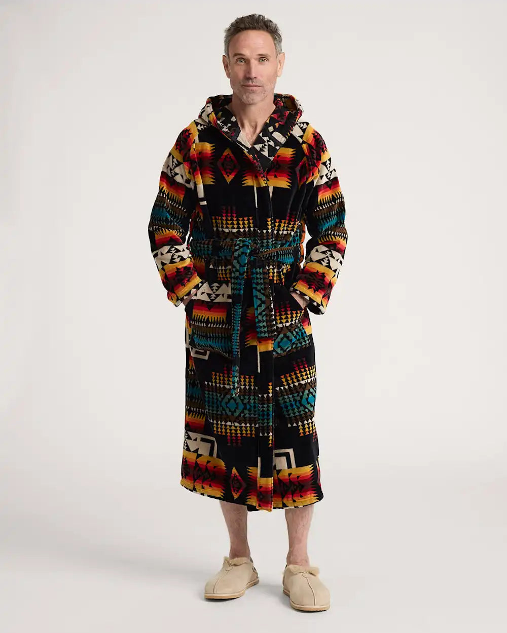 UNISEX COTTON TERRY VELOUR BATHROBE