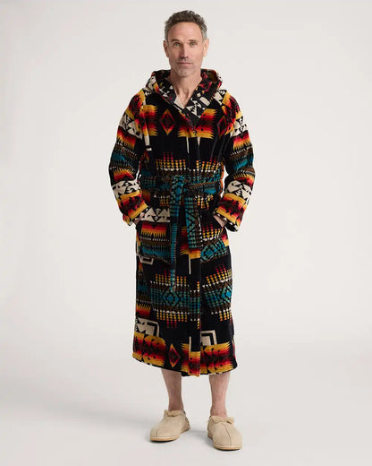 UNISEX COTTON TERRY VELOUR BATHROBE