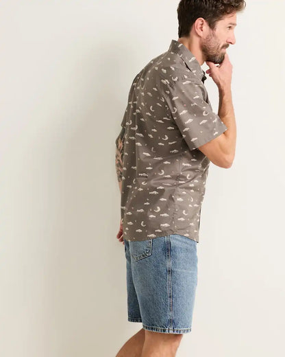 MEN'S SHORT-SLEEVE SHORELINE COTTON SHIRT