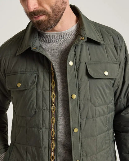 MEN'S ARROYO CRINKLE QUILTED SHIRT JACKET