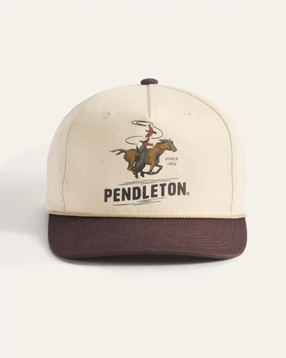COWBOY FIVE PANEL SNAPBACK HAT