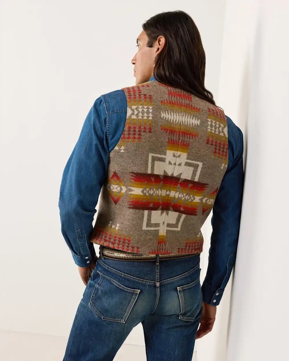 MEN'S WESTERN VEST