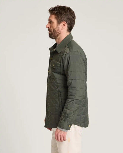 MEN'S ARROYO CRINKLE QUILTED SHIRT JACKET