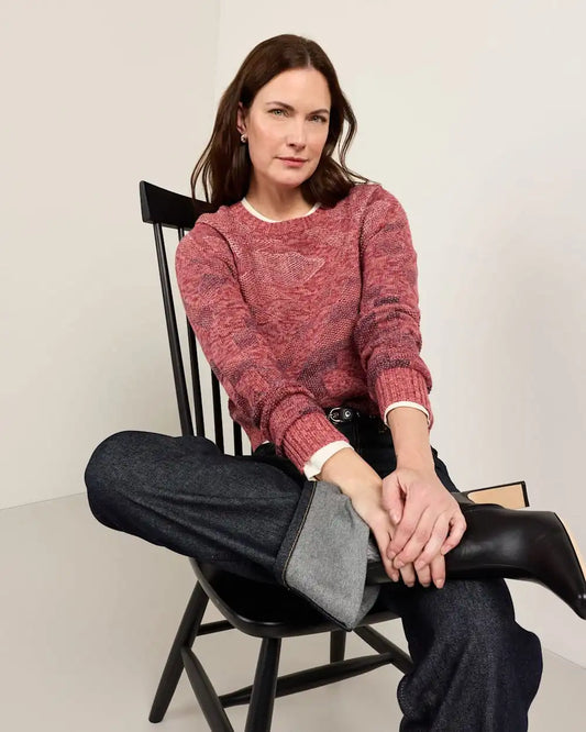 WOMEN'S RAGLAN COTTON SWEATER