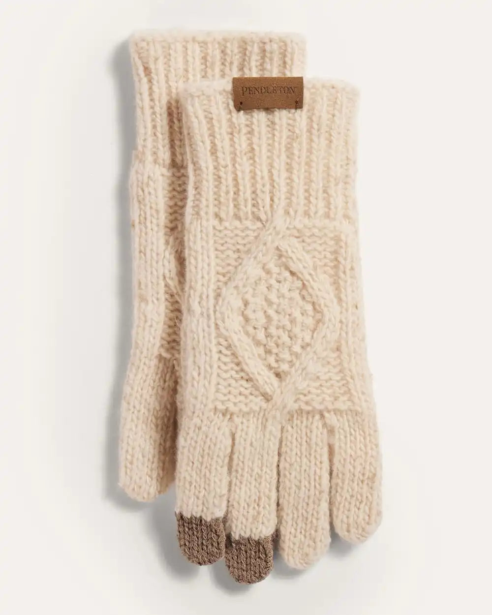 CABLE KNIT TEXTING GLOVES