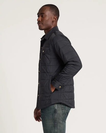MEN'S ARROYO CRINKLE QUILTED SHIRT JACKET