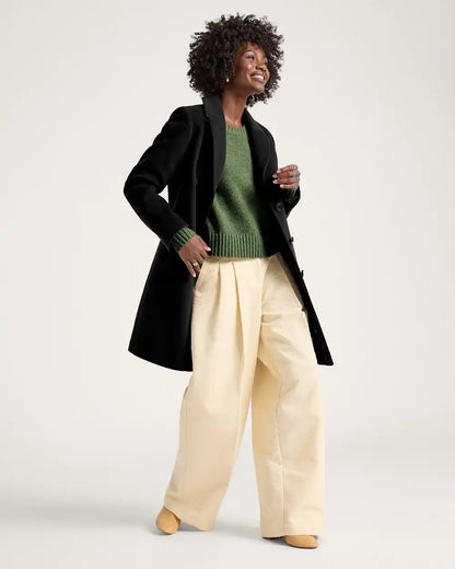 WOMEN'S LOMBARD WALKER WOOL COAT