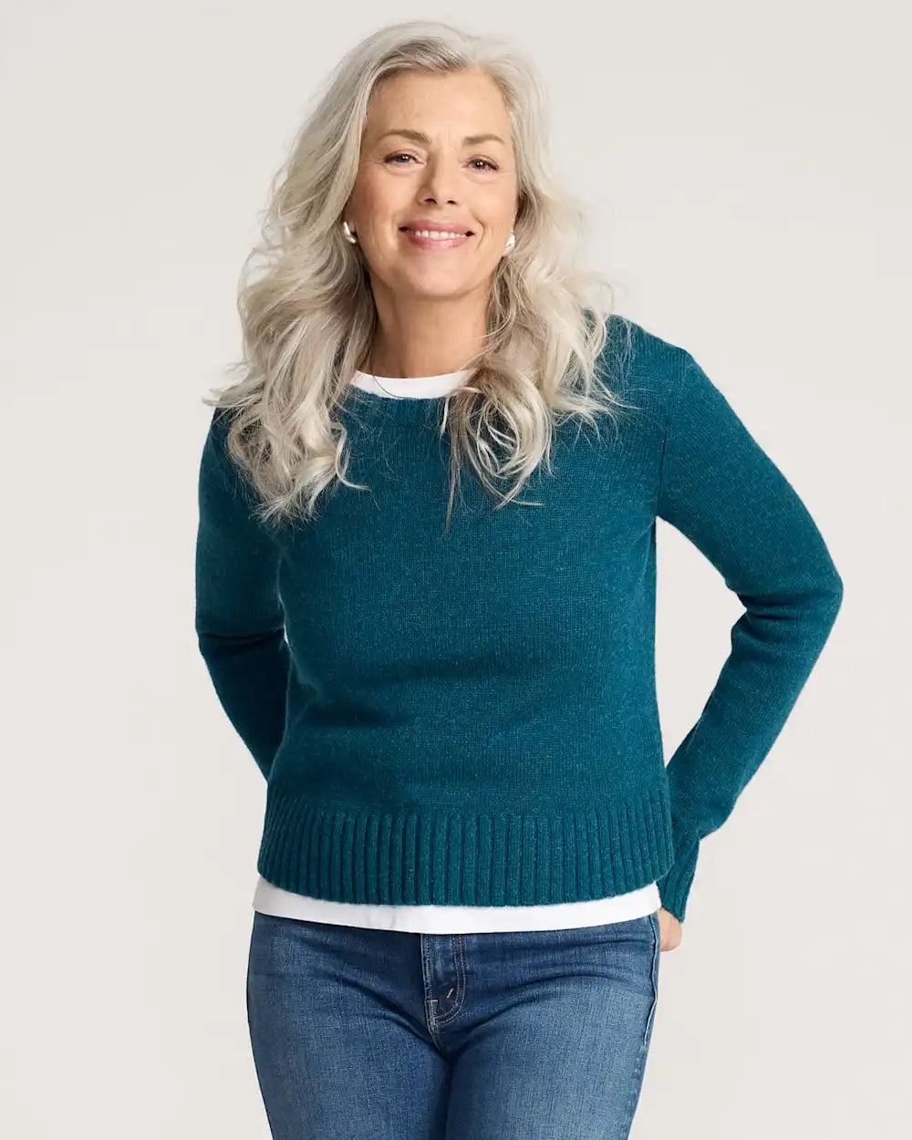 WOMEN'S SHETLAND COLLECTION CREWNECK