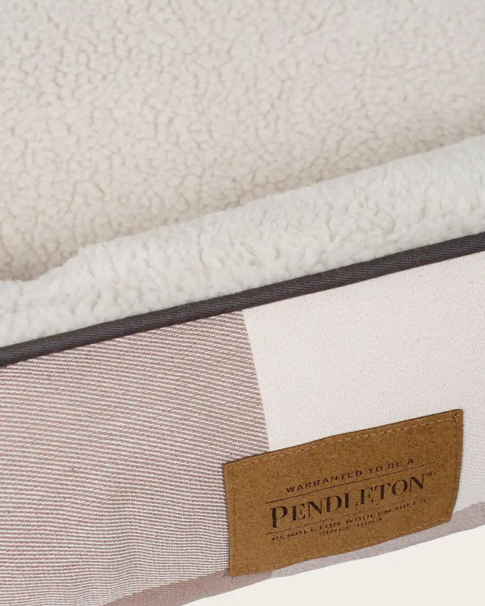 BLOCK PLAID PET BED - KUDDLER