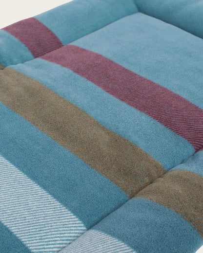CABIN STRIPE PET BED - COMFORT CUSHION
