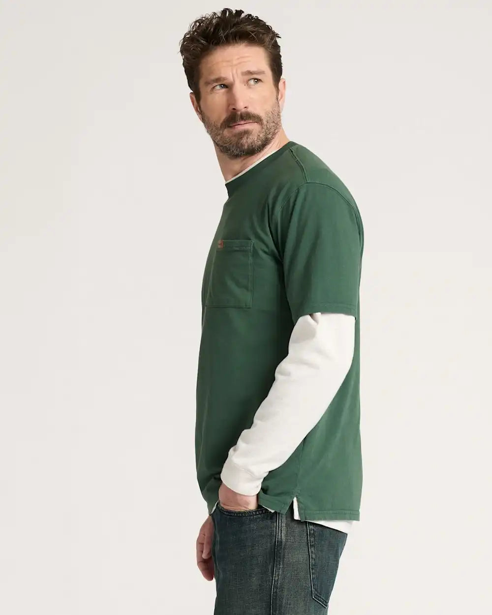 MEN'S SHORT-SLEEVE DESCHUTES POCKET TEE