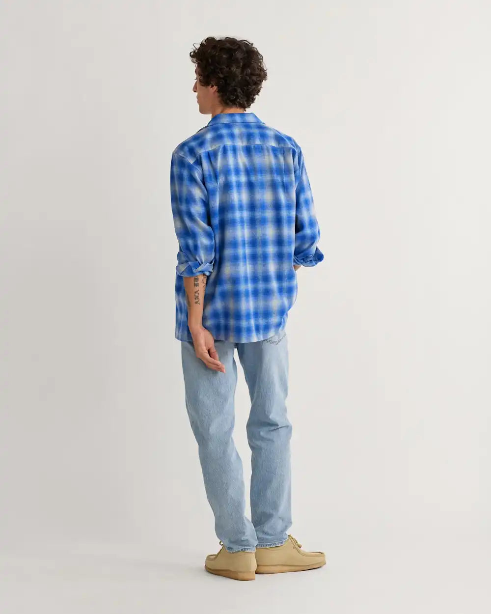 MEN'S PLAID BOARD SHIRT