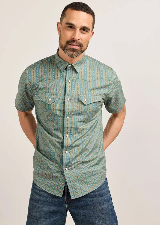 MEN'S SHORT-SLEEVE LARAMIE SNAP-FRONT SHIRT